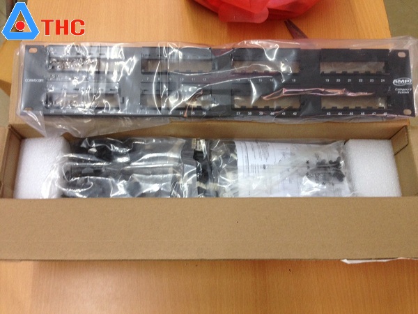 Patch panel 48 Port cat6 Commscope nhân rời